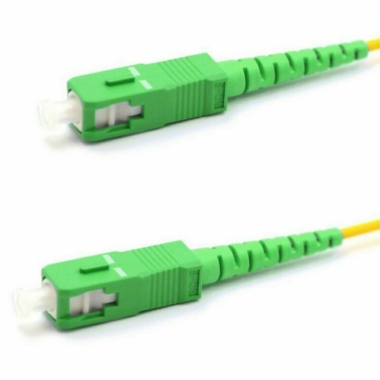 Rexant 50-202 Патч-корд оптический соединительный (SM) 9/12 (OS2) SC/APC-SC/APC (Simplex) LSZH 2м