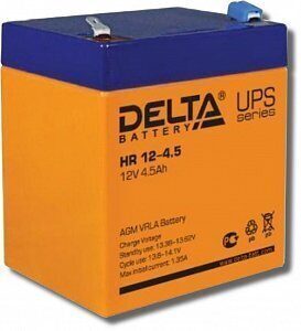 Delta HR 12-4.5, аккумулятор 12 В, 4.5 Ач